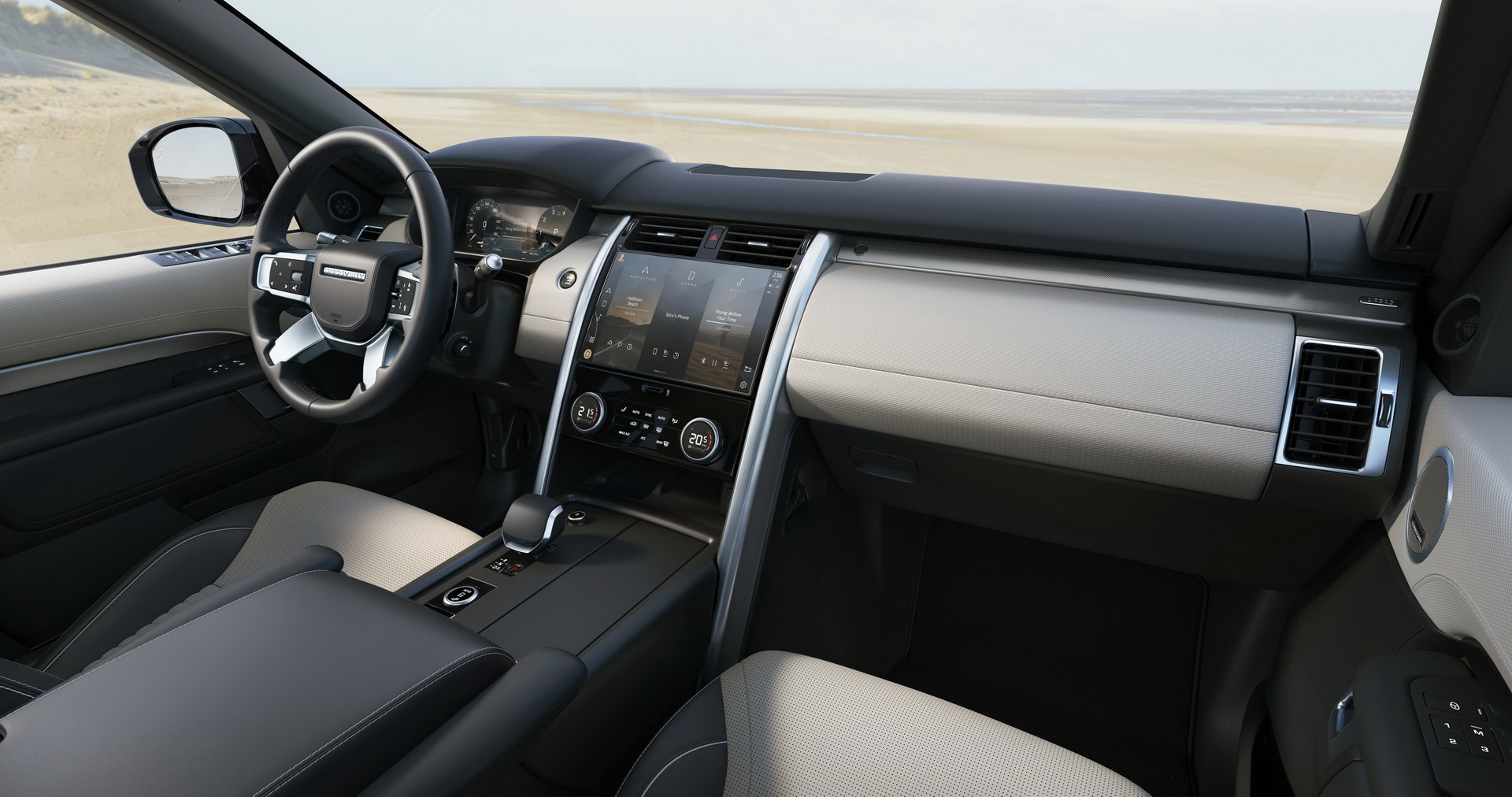 Interior do Land Rover Discovery 2021