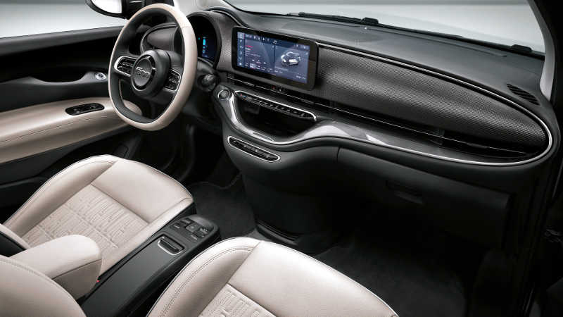 Fiat 500e Interior