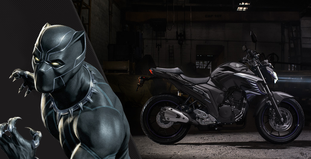 Thumbnail 7. Yamaha Fazer Pantera Negra