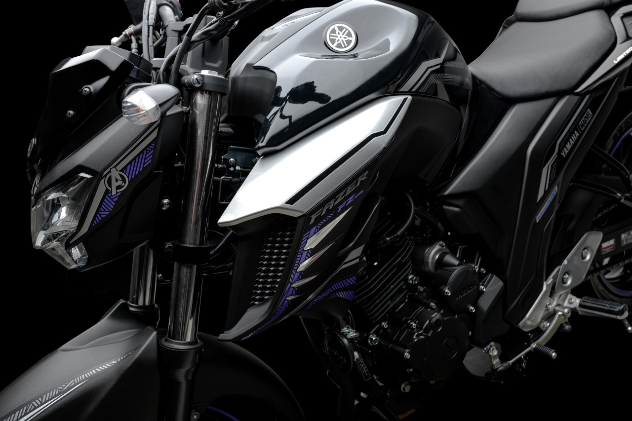 Thumbnail 9. Yamaha Fazer Pantera Negra