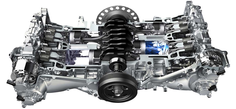 Motor boxer Subaru