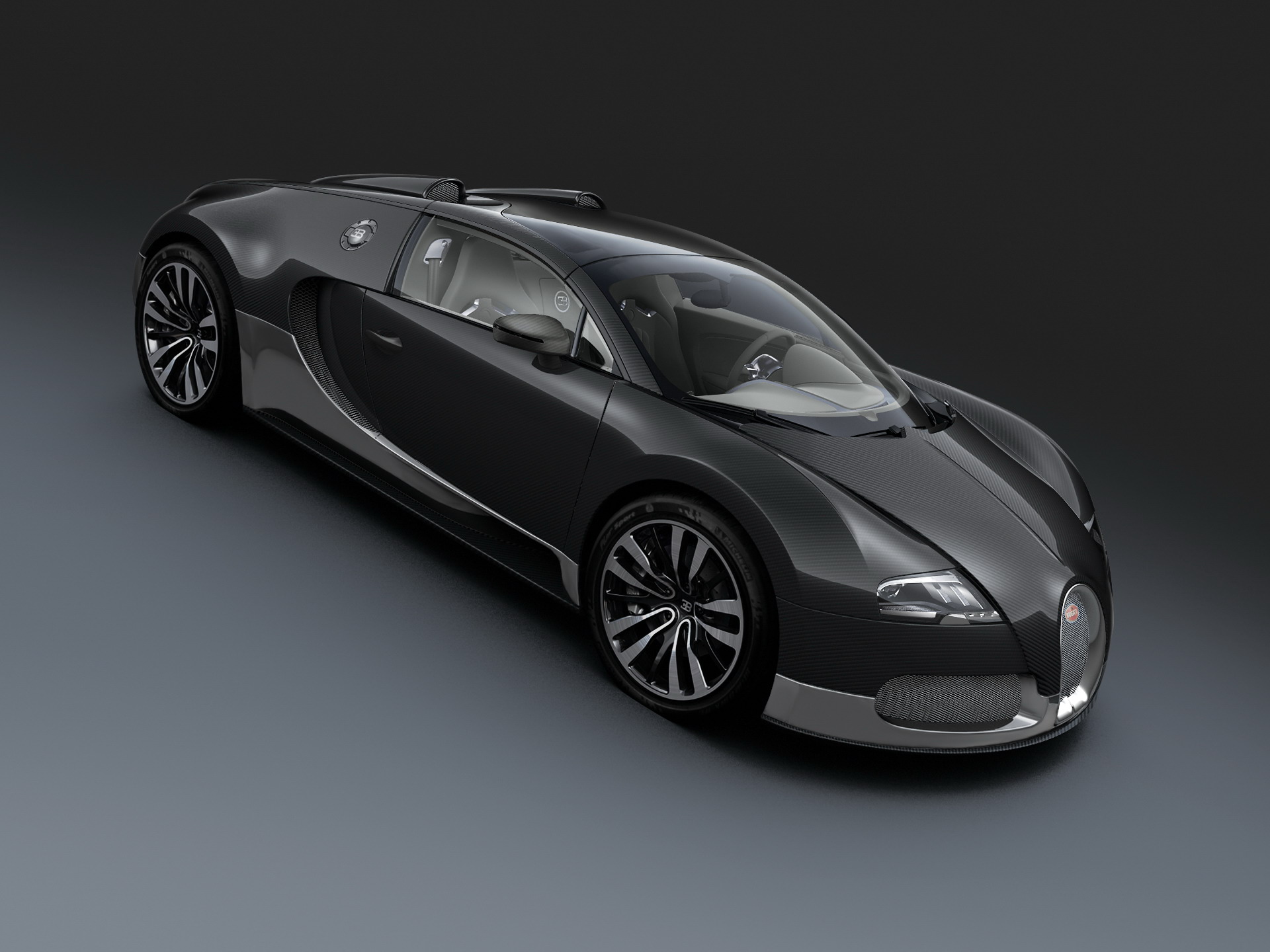 Bugatti Veyron Gray Carbon