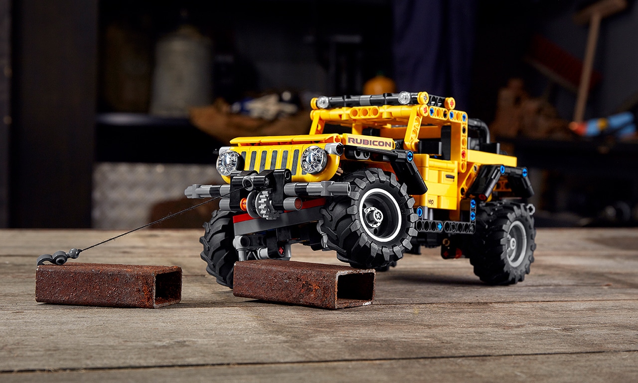 Wrangler Rubicon Lego 1