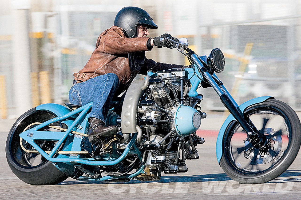 Thumbnail 10. Moto Customizada Com Motor Radial