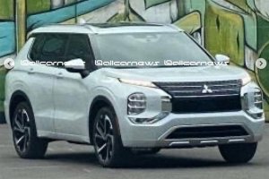 Flagra do novo Mitsubishi Outlander 2022