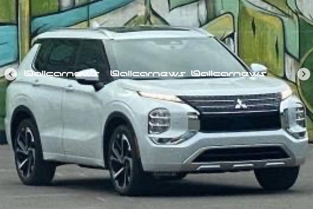 Flagra do novo Mitsubishi Outlander 2022
