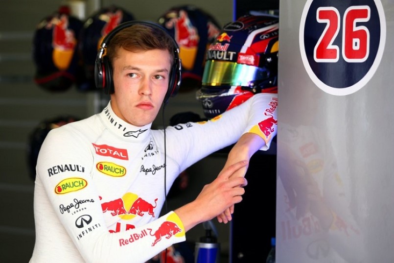Daniil Kvyat pilotos mais novos da Fórmula 1