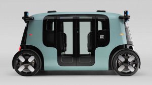 Zoox Functional Autonomous Electric Taxi
