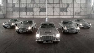 The First Five Aston Martin Db5 Continuation Cars Aston Martin de 007