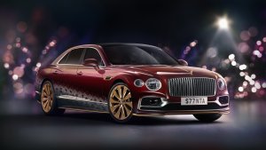 Bentley Flying Spur Santa 02