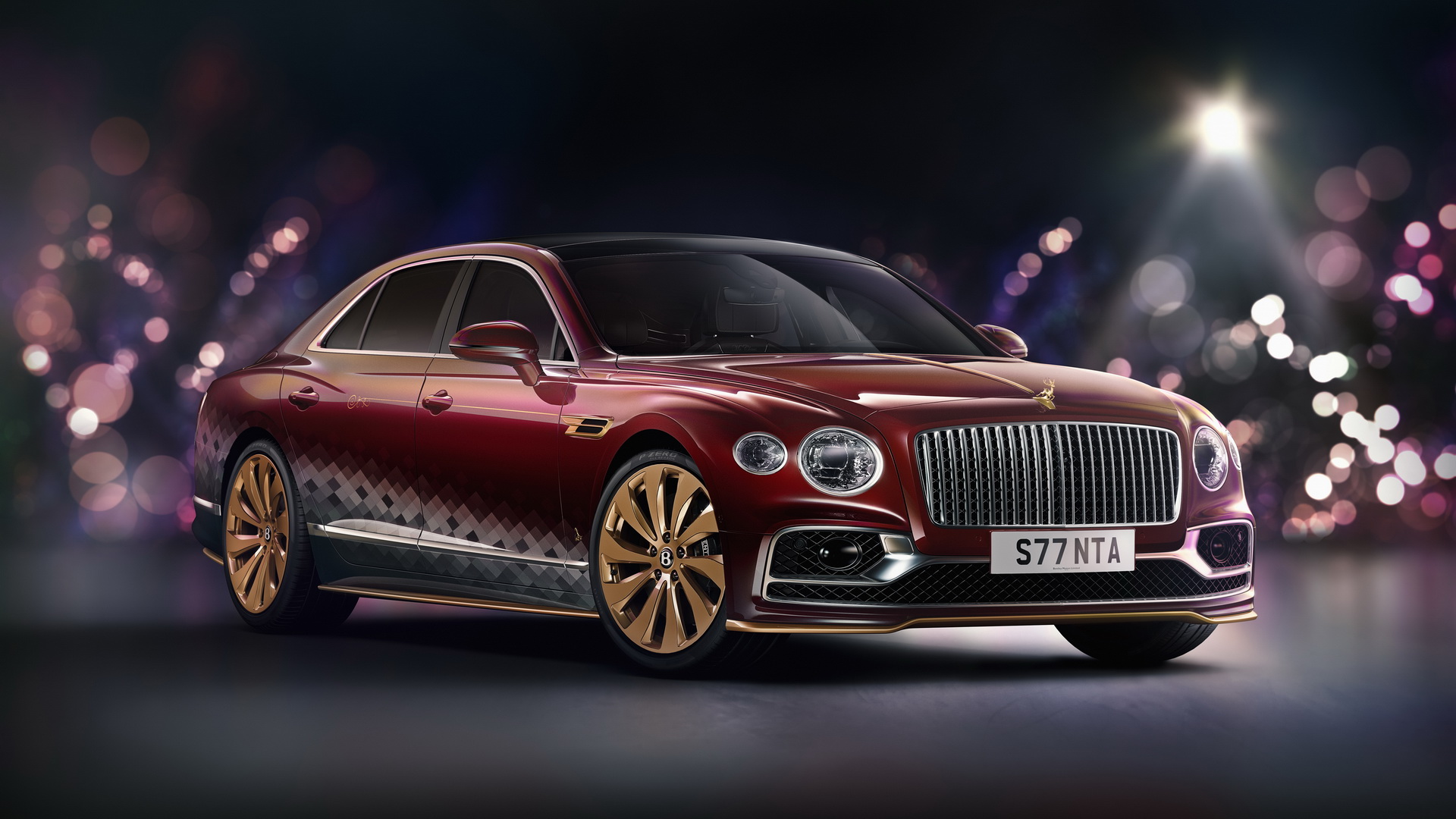 Bentley Flying Spur Santa 02
