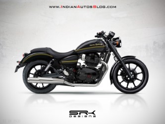 Thumbnail 3 Royal Enfield Cruiser 650 Spy Shot