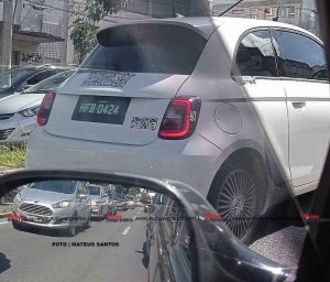 Flagra Fiat 500e