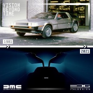 Montagem Delorean