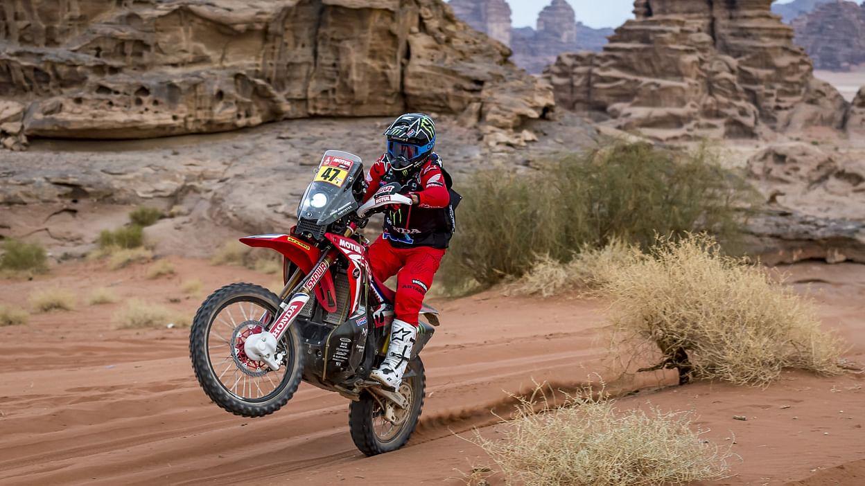 4. Honda Rally Dakar