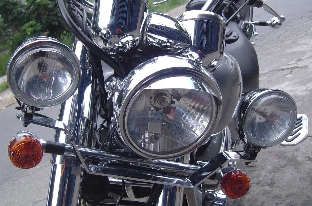 Thumbnail 2. Baterias Farol De Milha Em Moto