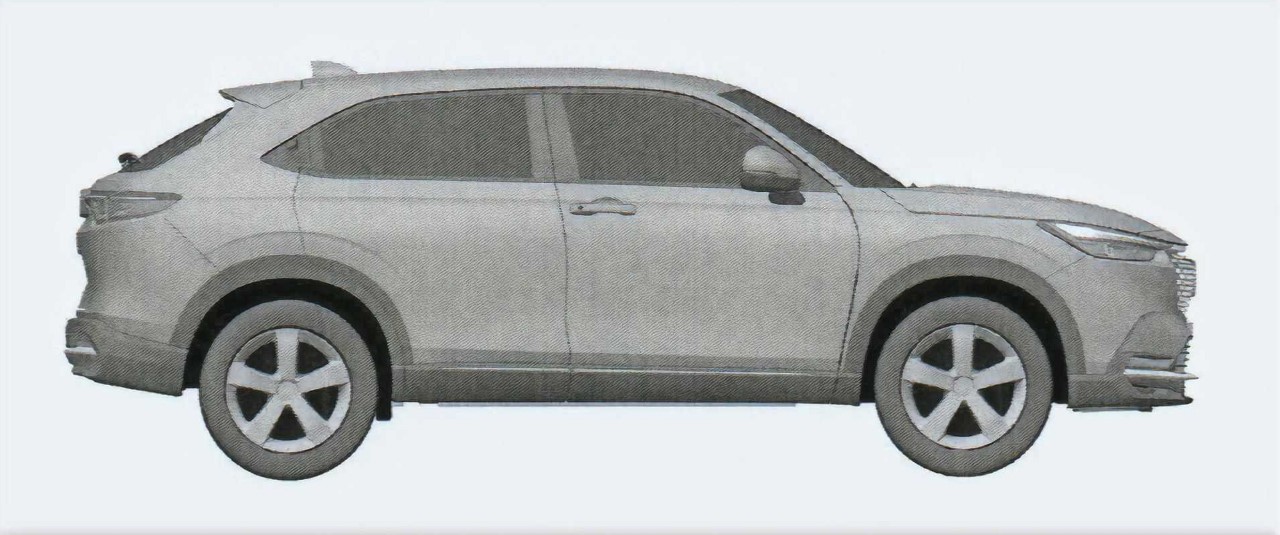 Thumbnail 2022 Honda Hr V Possible Patent Image (2)