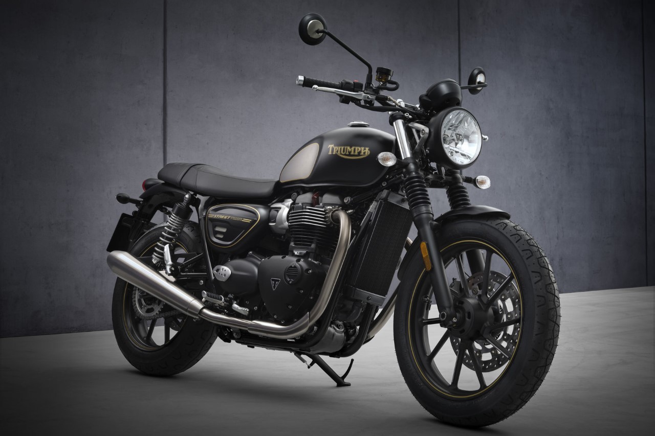 Thumbnail 6. Triumph Street Twin Goldline 2021