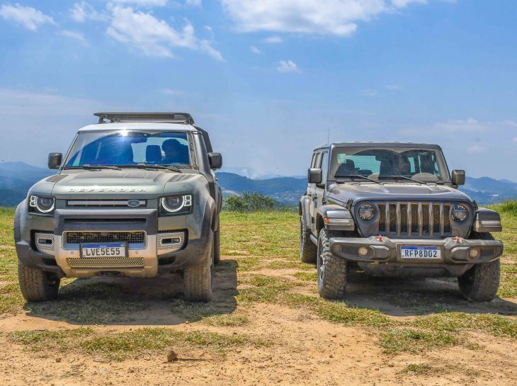 Land Rover Defender x Jeep Wrangler Rubicon