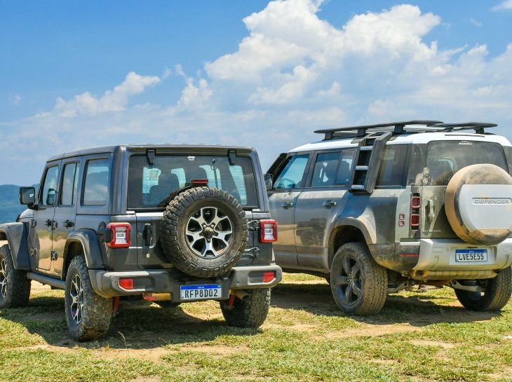 Land Rover Defender x Jeep Wrangler Rubicon