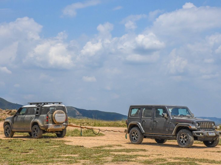 Land Rover Defender x Jeep Wrangler Rubicon