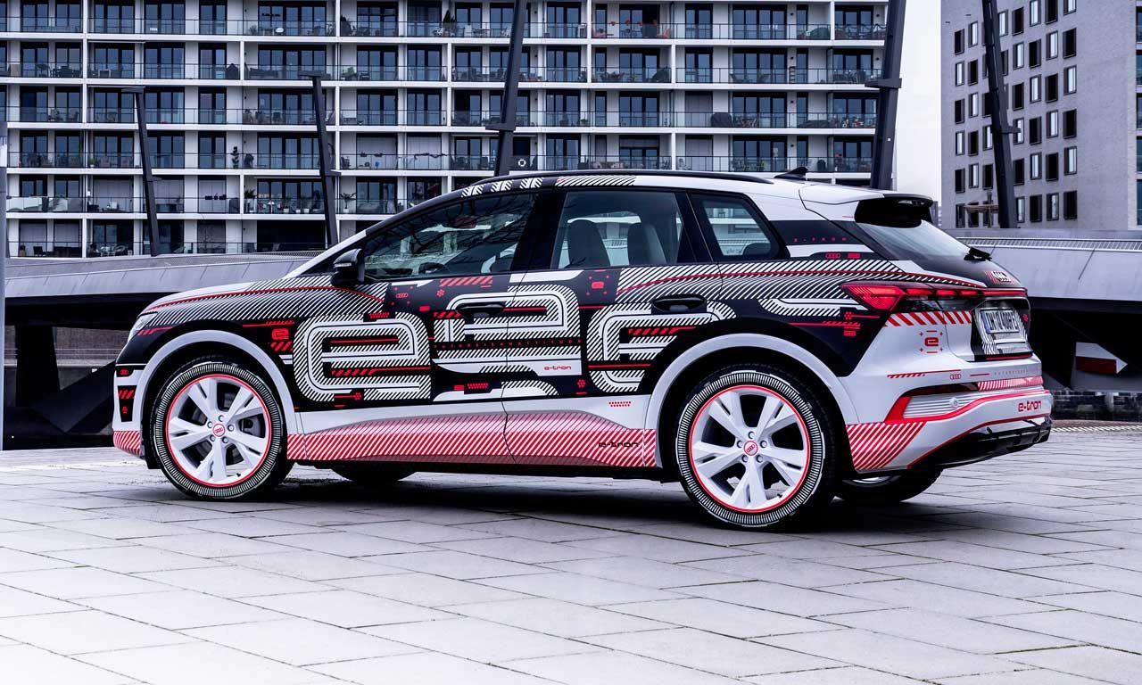 Audi Q4 e-tron de traseira