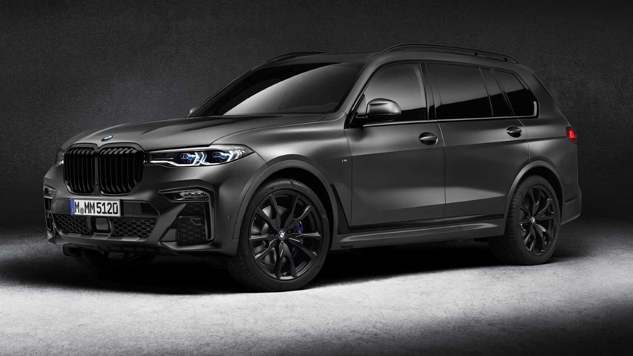Thumbnail 2021 Bmw X7 Dark Shadow Edition Front Three Quarters