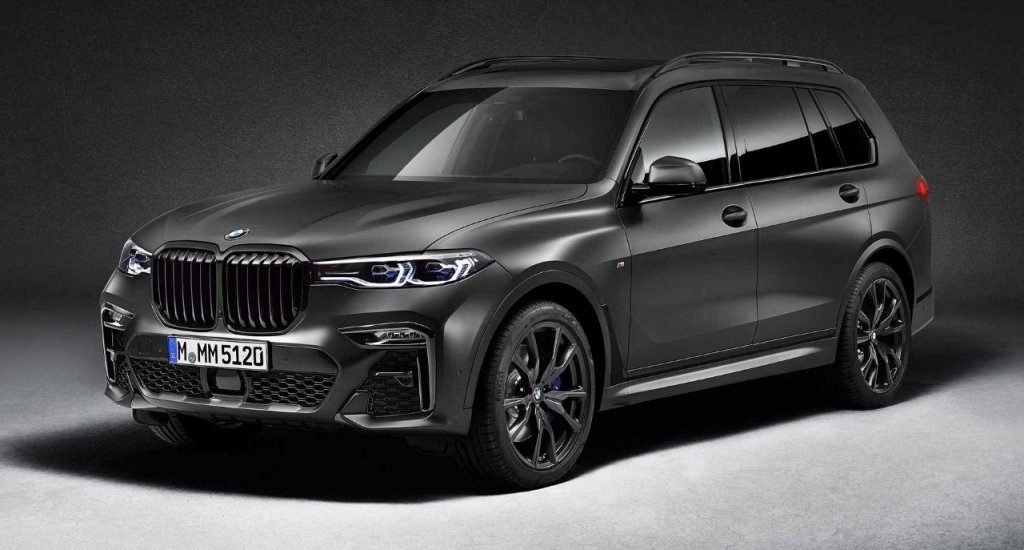 Thumbnail 2021 Bmw X7 Dark Shadow Edition Front Three Quarters Above