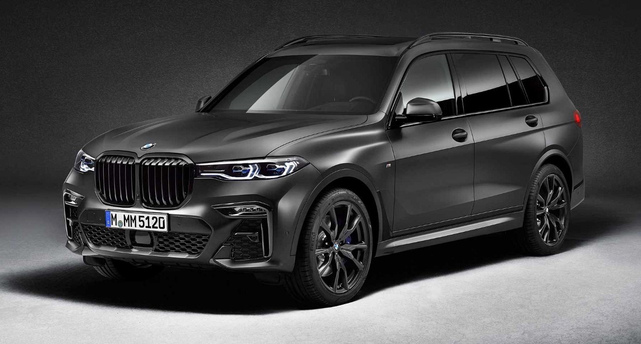 Thumbnail 2021 Bmw X7 Dark Shadow Edition Front Three Quarters Above