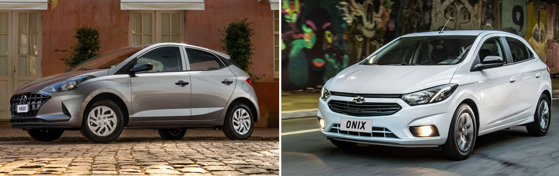 HB20 vs Onix Joy