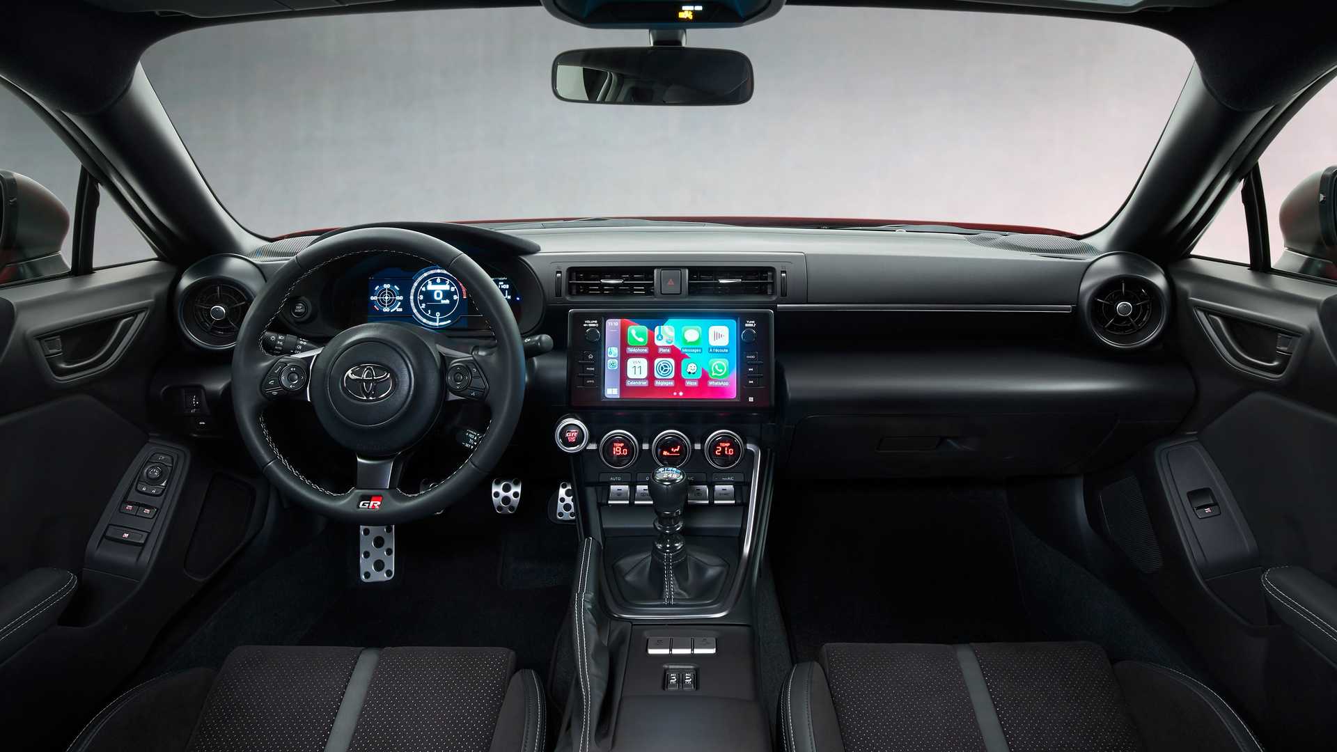 Painel do Toyota GR 86