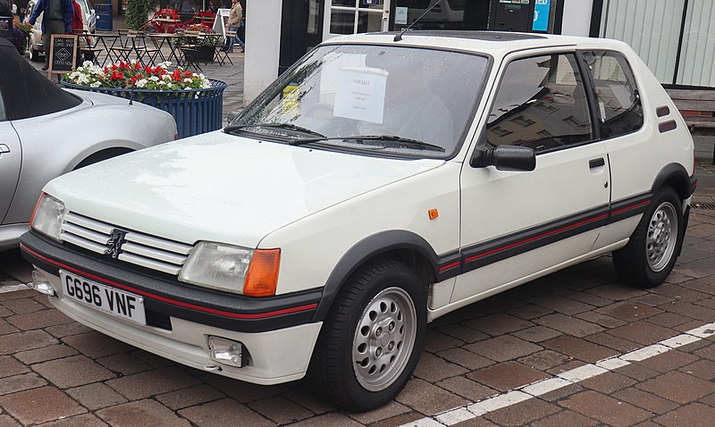 Peugeot 205 Gti 1.6 Front