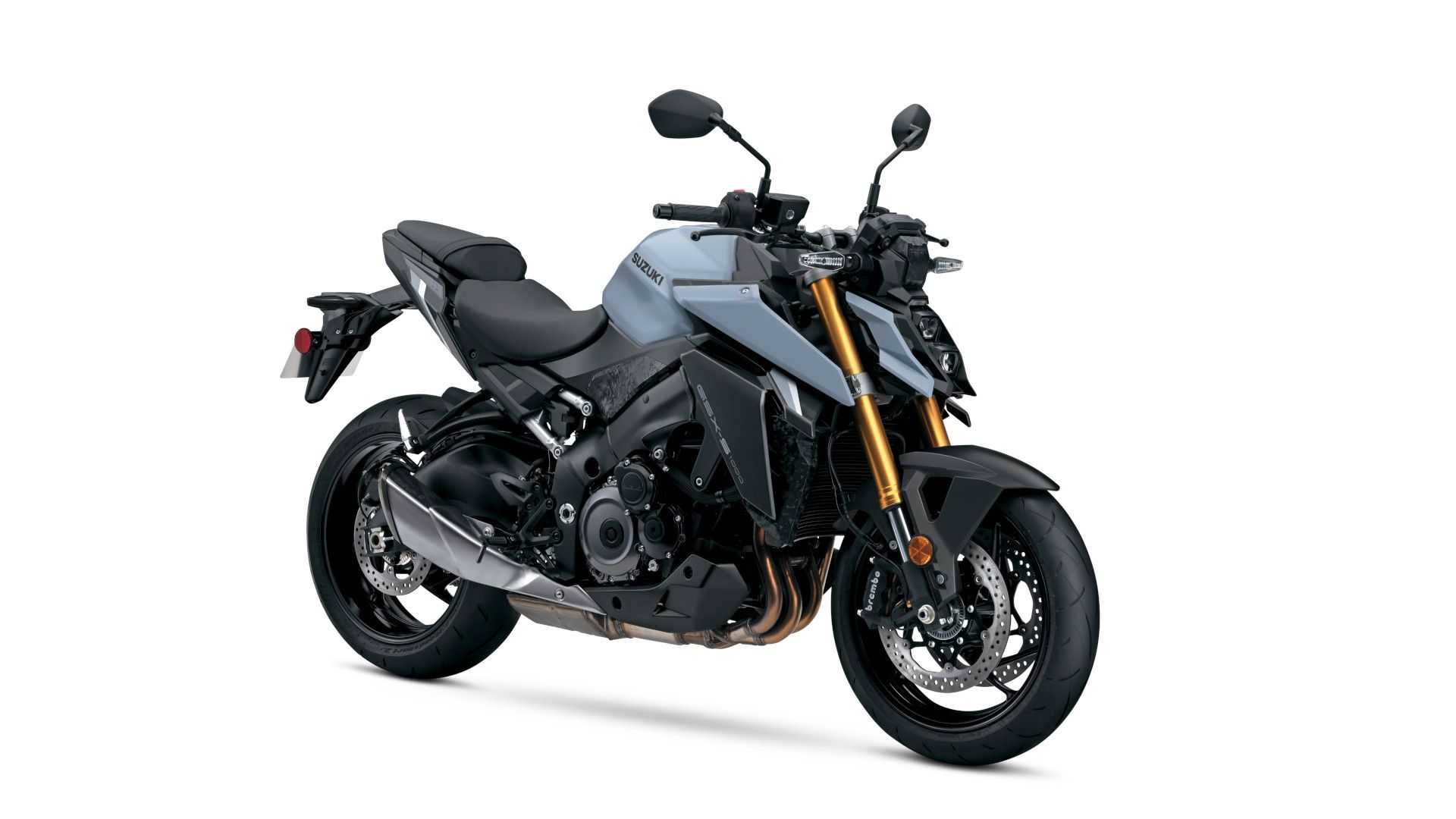 2021 Suzuki Gsx S1000 Gray Front Right Angle View