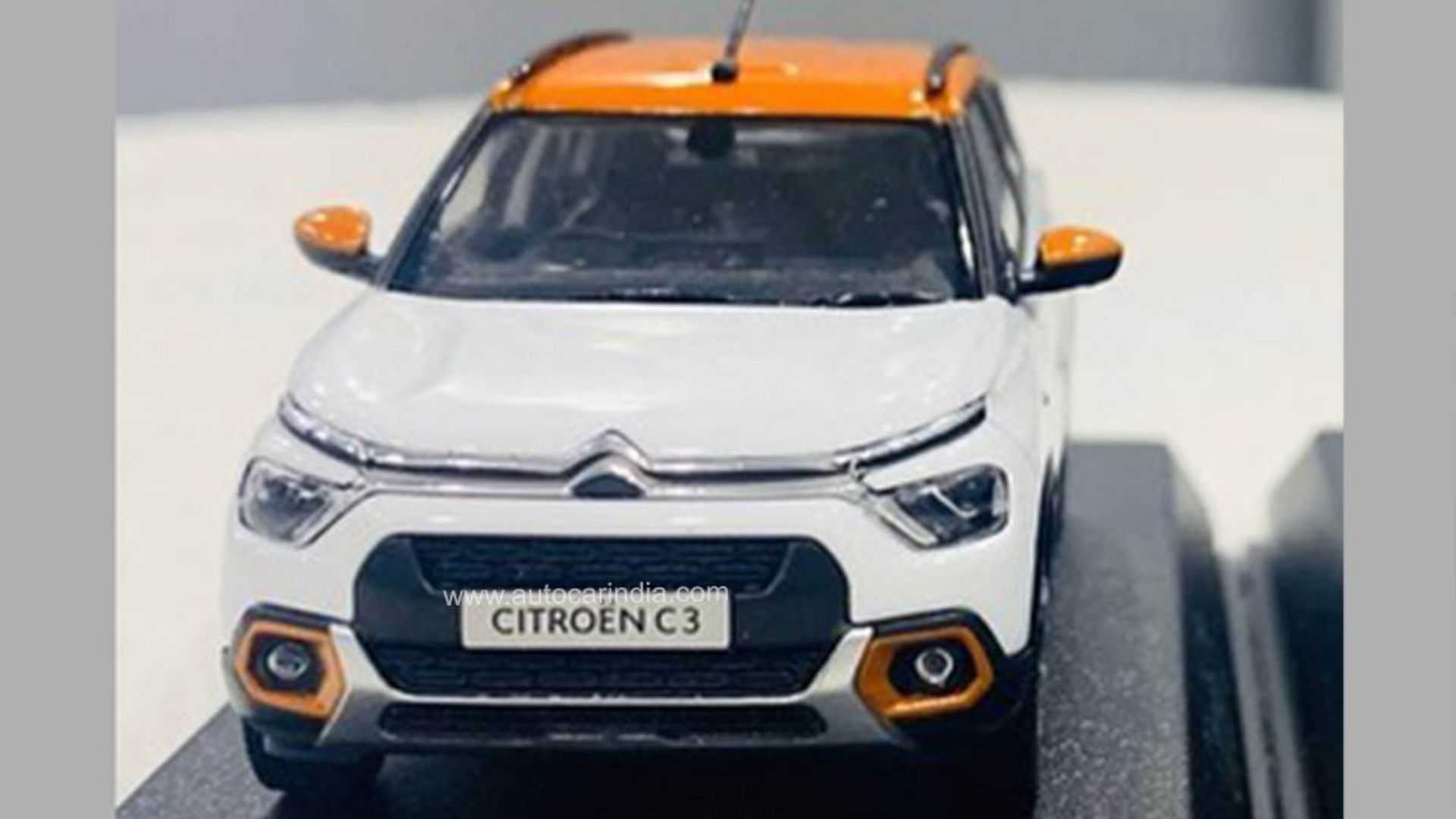 Novo Citroën C3 Autocar Índia Frente