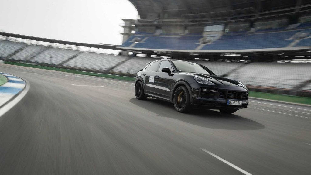 More Powerful Porsche Cayenne Turbo Coupe Version Teaser