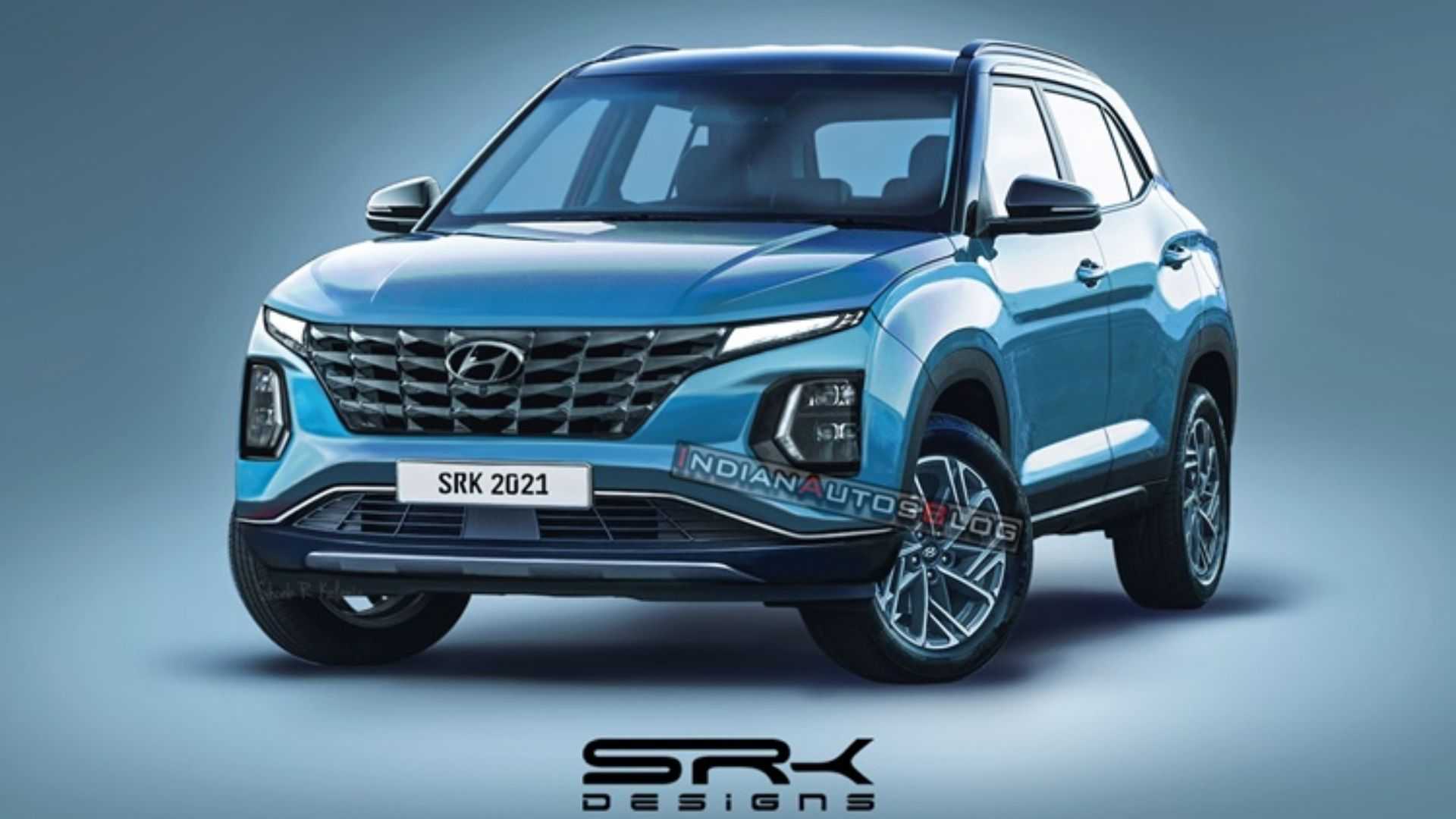 Novo Hyundai Creta Facelift Projecao