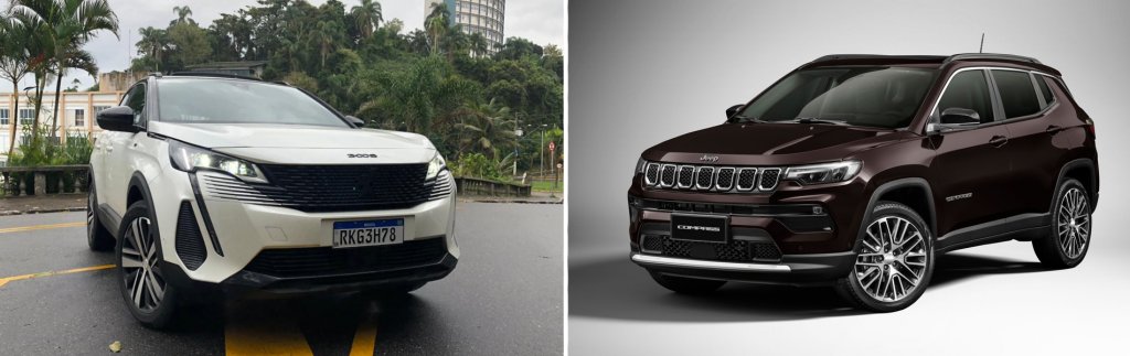 Peugeot 3008 vs. Jeep Compass