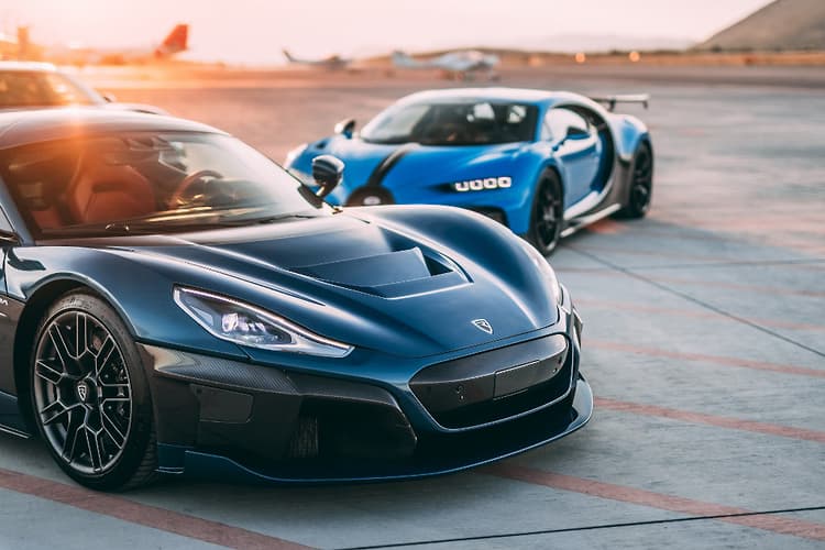 Bugatti e Rimac