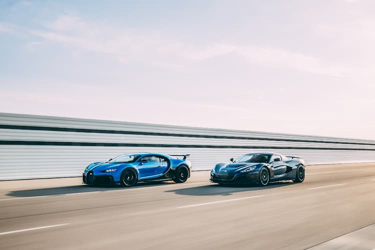 Bugatti e Rimac
