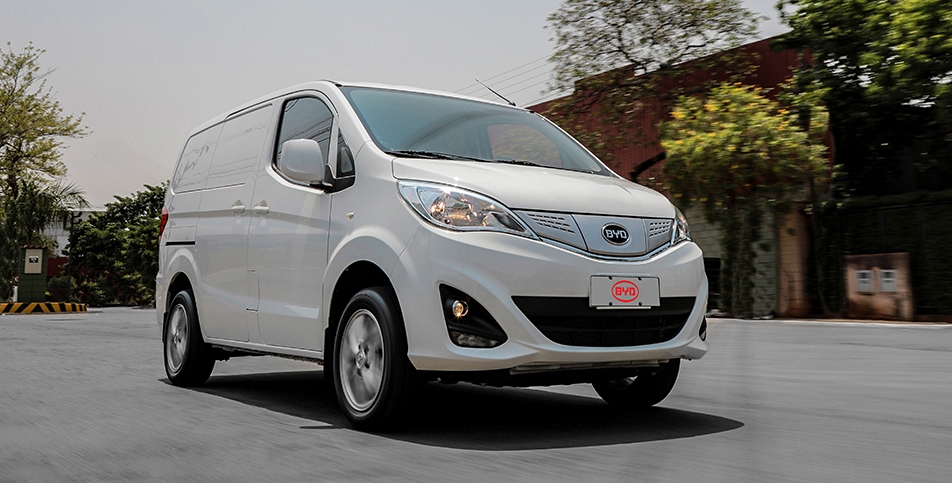 Furgão BYD foi o elétrico mais vendido em junho