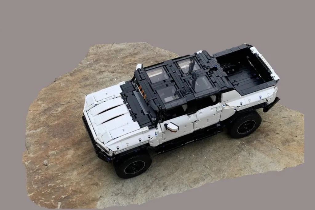 Lego Hummer EV - miniatura funcional do GMC Hummer