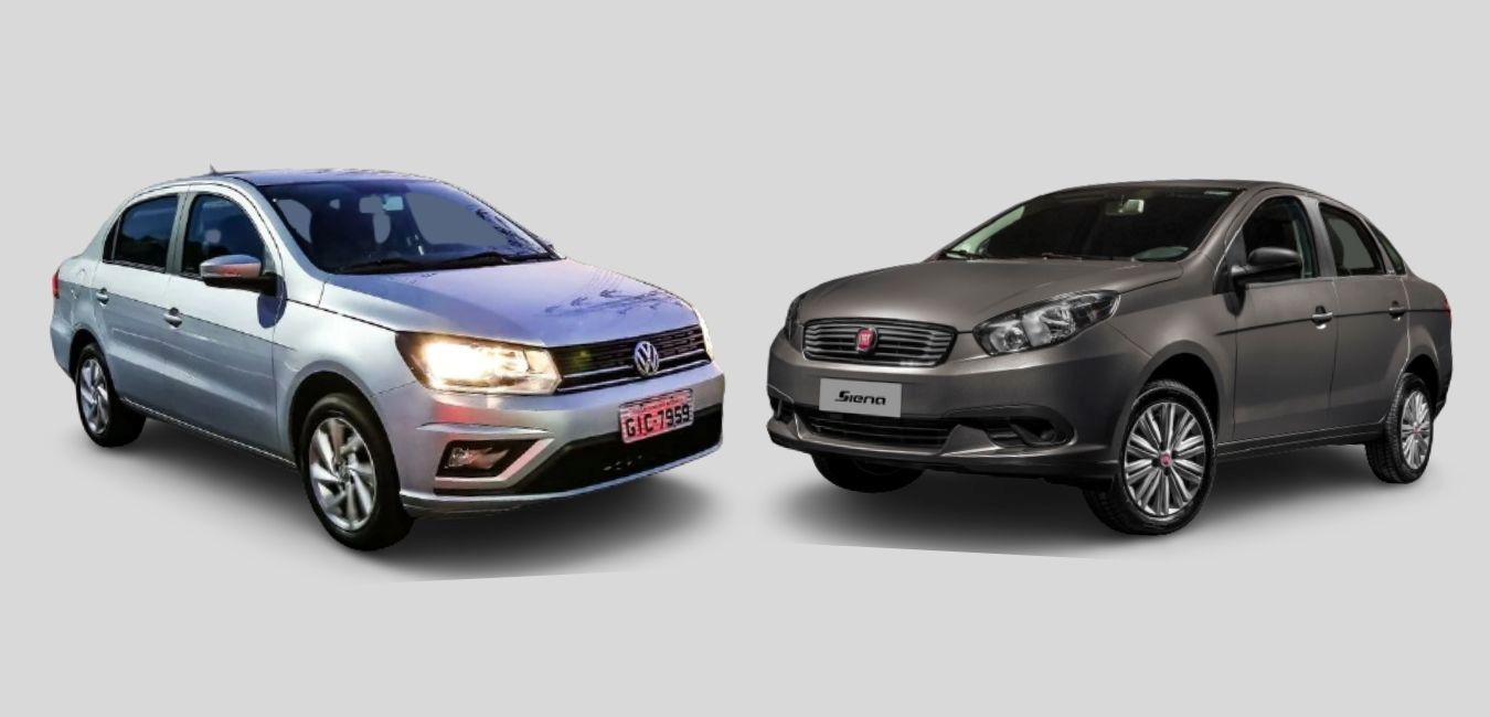 Vw Voyage X Fiat Grand Siena