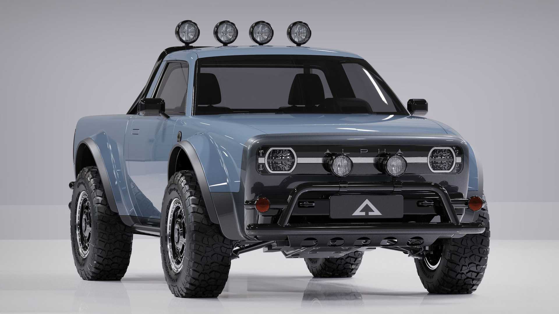 Alpha Wolf Compact Electric Pickup Truck