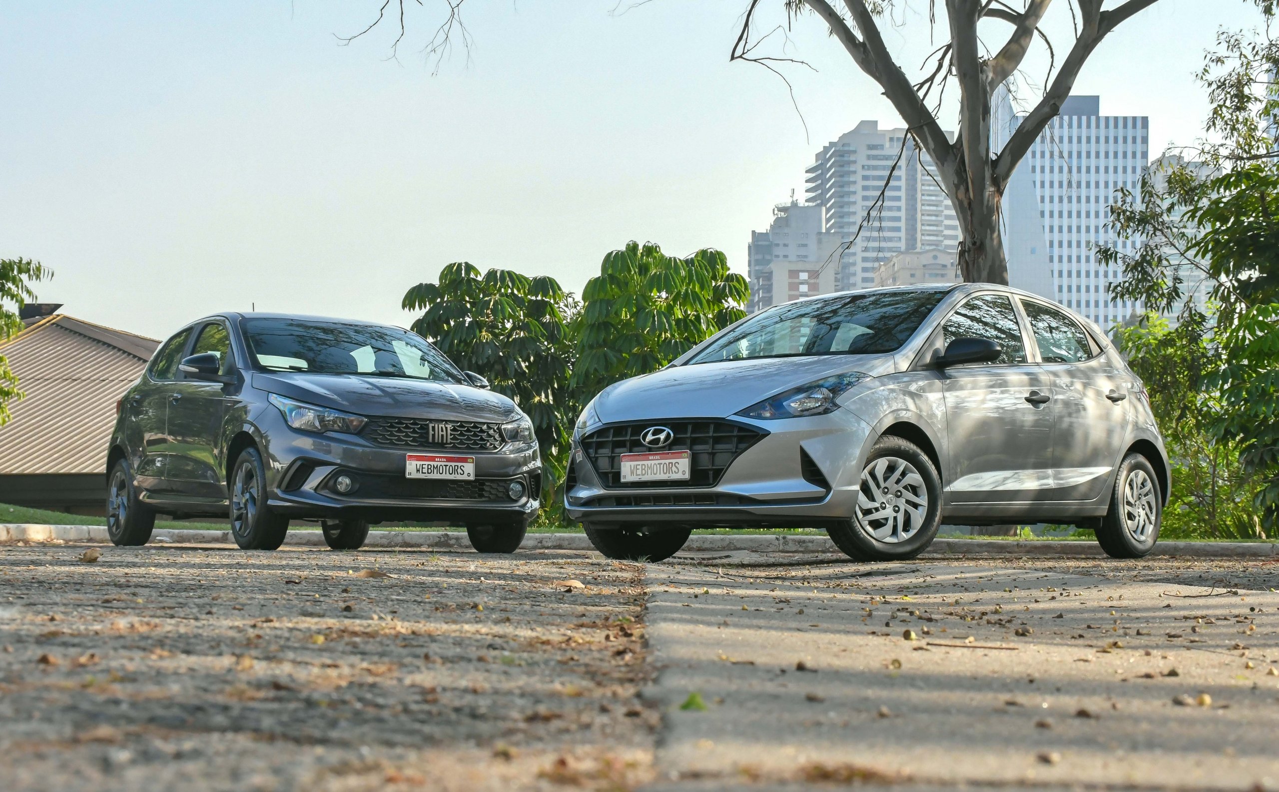 Hyundai Hb20 Evolution 1.0 e Fiat Argo 1.0