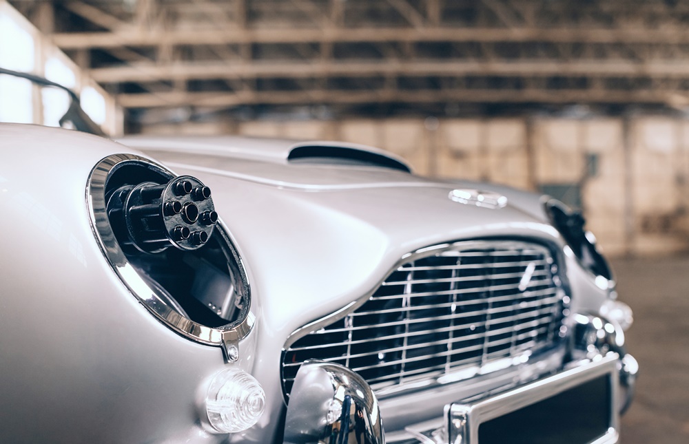 Réplica Aston Martin DB5 "Junior" do filme 007 Sem Tempo Para Morrer