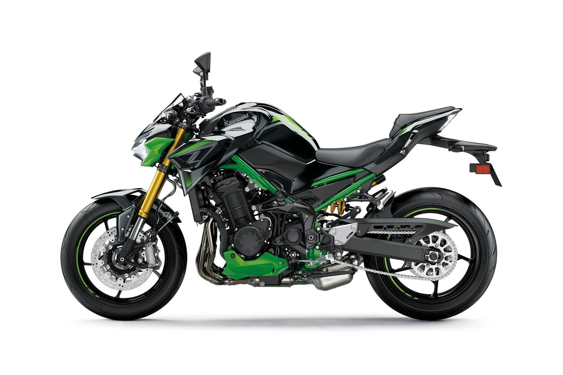 2022 Kawasaki Z900 Se Left Side