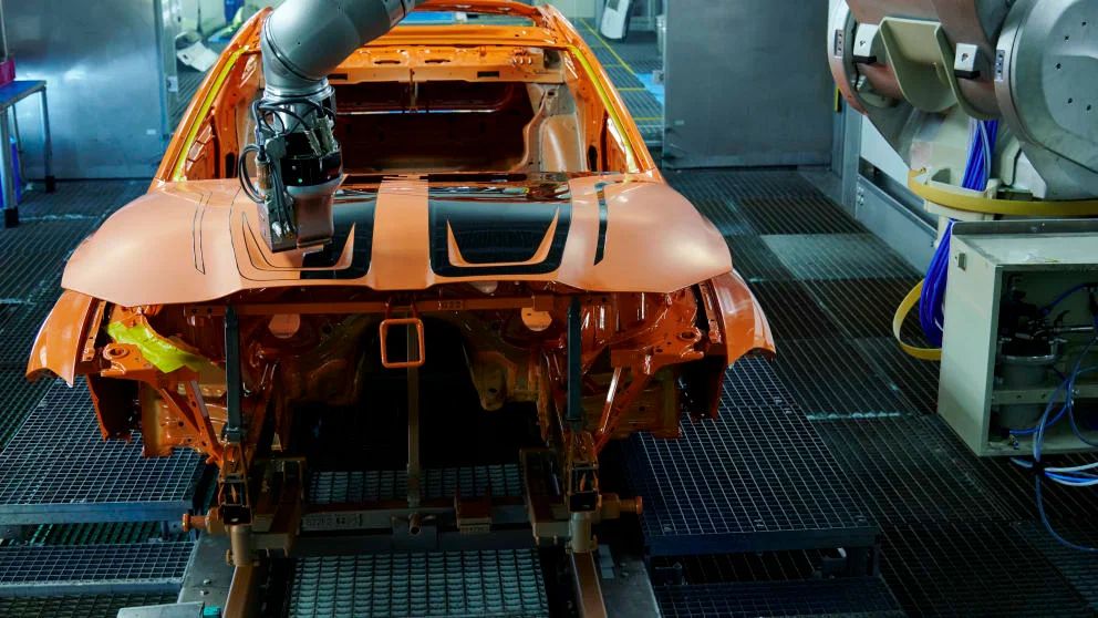 Robô De Pintira Da Bmw Ecopaintjet 2