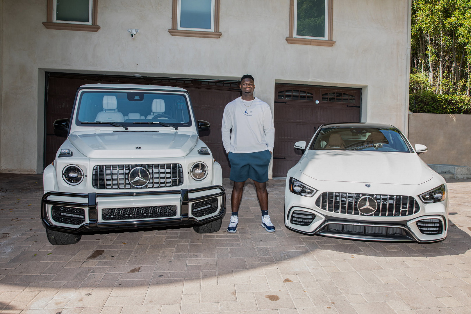Zion Williamson New Orleans Pelicans Mercedes Amg
