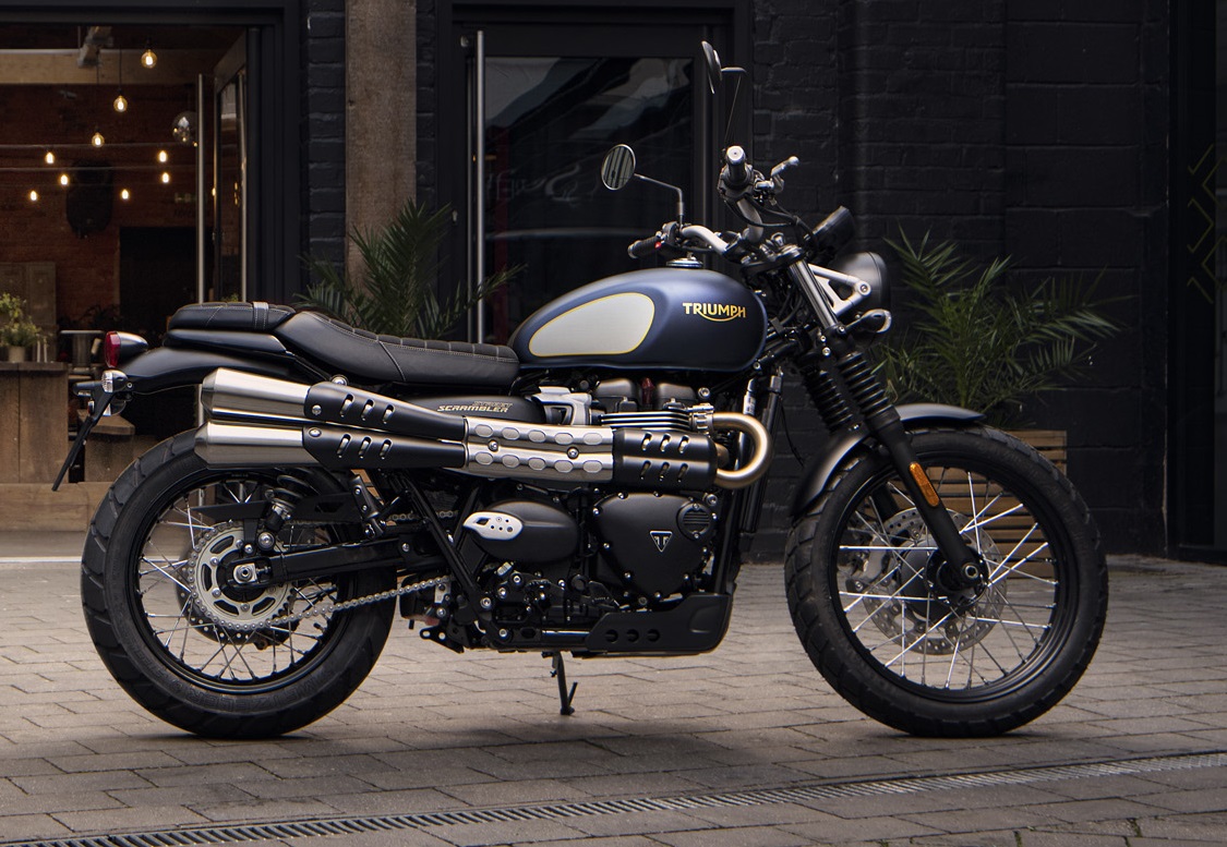 2. Special Edition Street Scrambler Gold Line 4