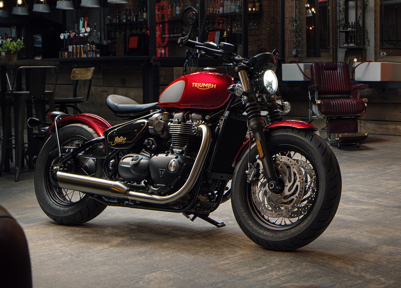 4. Special Edition Bobber Gold Line 1